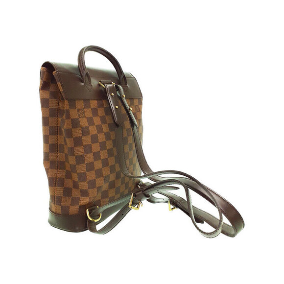 Louis Vuitton Handbags - Louis Vuitton Soho Ebene Brown Damier Backpack
